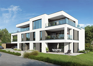 Neubau Mehrfamilienhaus Mettmann-Metzkausen